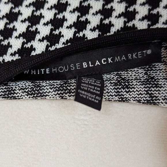 NWOT White House Black Market Houndstooth Sweater, Medium - Picture 5 of 5
